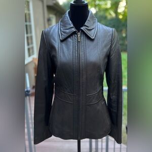 Anne Klein Leather Jacket